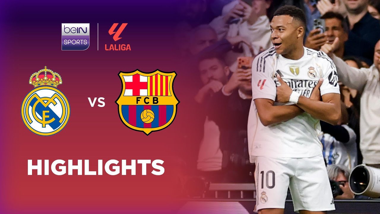 ไฮไลท์ฟุตบอล Real Madrid 2-1 Barcelona | LaLiga 25/26 Match Highlights ไฮไลท์ฟุตบอล Real Madrid 2-1 Barcelona | LaLiga 25/26 Match Highlights