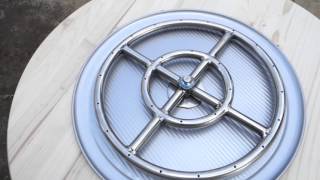 DIY: Make a propane fire pit from a flower pot Outdoor propane fire pits sold at patio furniture stores can be expensive, and wood-burning ones are bad for our air quality. But if