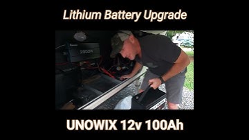 Lithium RV Battery Upgrade #shorts #youtubeshorts #lithium #lithiumbattery #diy #rvlife #rvliving