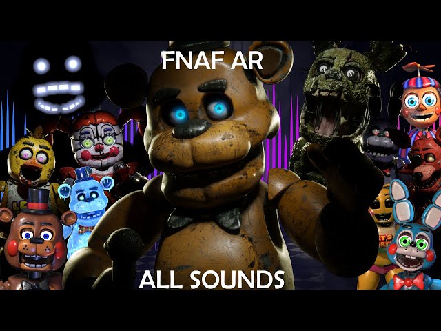 FNAF AR 🤖: OS MELHORES ANIMATRÔNICOS FEITOS PELA FANBASE DE FNAF 🐻 C