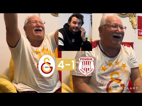 GALATASARAY 4 ATTI MÜMTAZ REİS GÖBEK ATTI😂 GALATASARAY 4-1 PENDİKSPOR #galatasaray