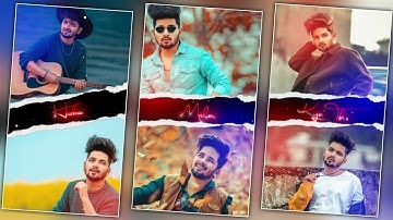 How To Make New Lyrics Whatsapp Status In Kinemaster Video Editing | Status Editing