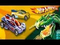 Crazy & Wild Car Drive with Dragon Hot Wheels Amazing Racing Game for Kids