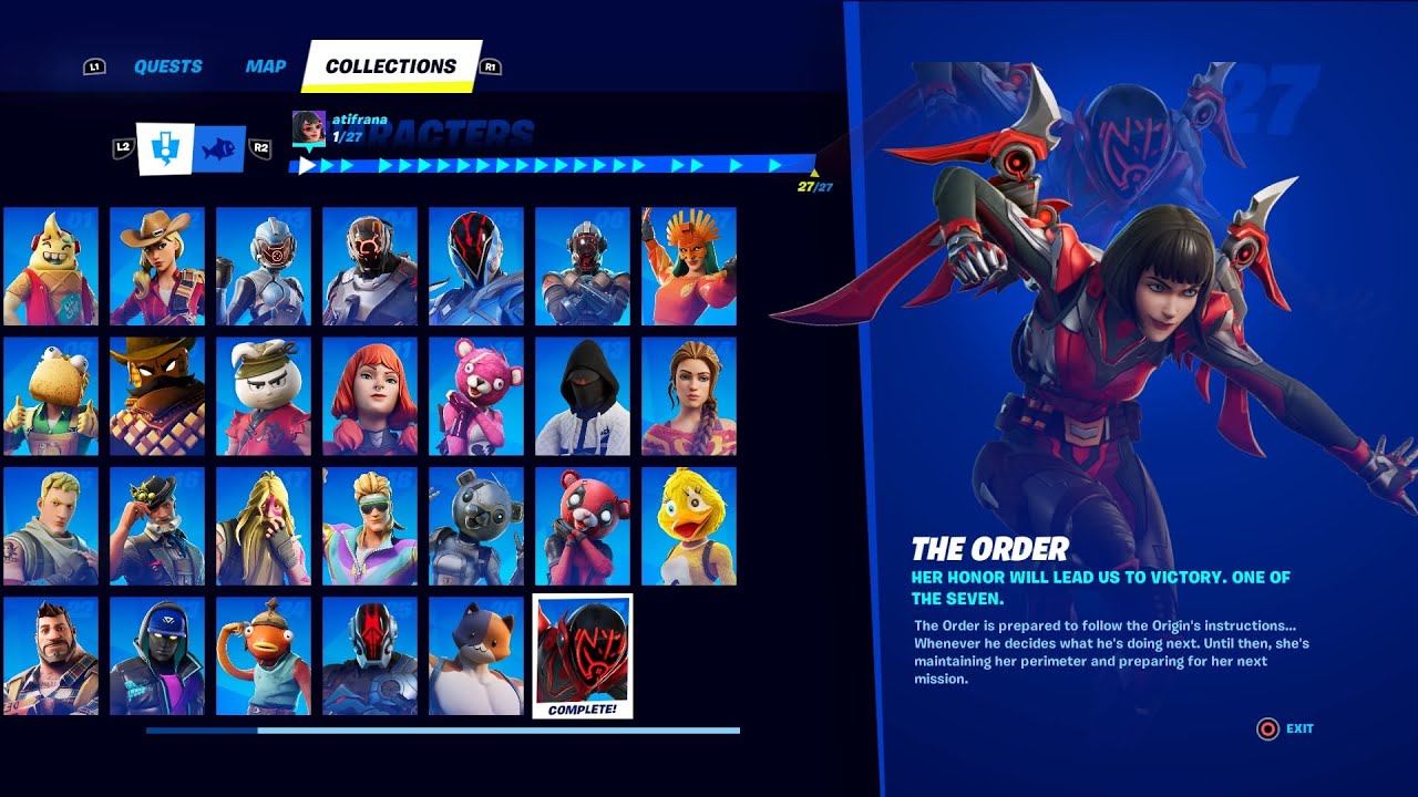 WHERE IS THE ORDER ON FORTNITE!!! CHAPTER 3 SEASON 3 - YouTube