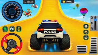 Monster Truck Mega Ramp Impossible Driver | Extreme Stunts & Crazy Racing - Android Gameplay  screenshot 1