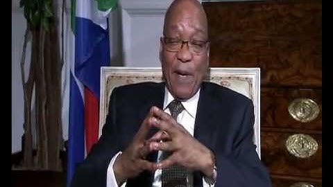 Interview with President Jacob Zuma (post-SONA)