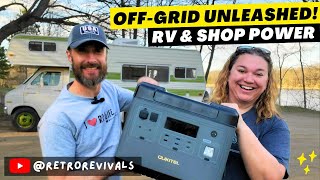 OffGrid Overhaul: Power Test & Workshop Trials with Oukitel P2001 in Vintage RV!