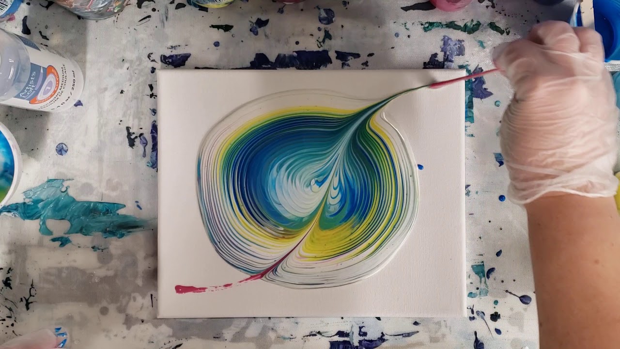 Artist Loft Acrylic Pouring - Metallic Paints With No Cells (Video)