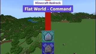Minecraft Bedrock 1.21+ | Flache Welt erschaffen! | Flat World Command Tutorial | StarryComb