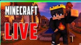 jogando minecraft com escrito ao vivo