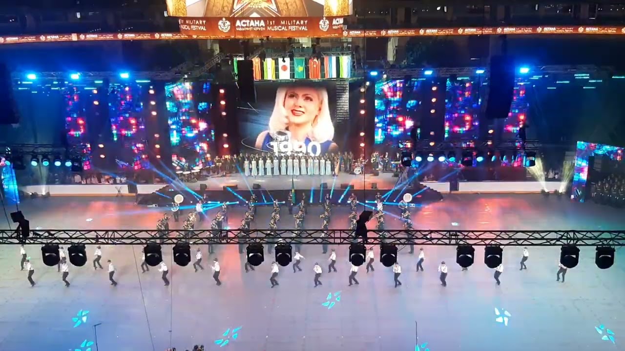 1st Military music festival Центральный военный оркестр МО🇰🇿 