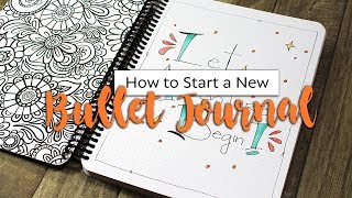How to Start a Bullet Journal + Plan With Me