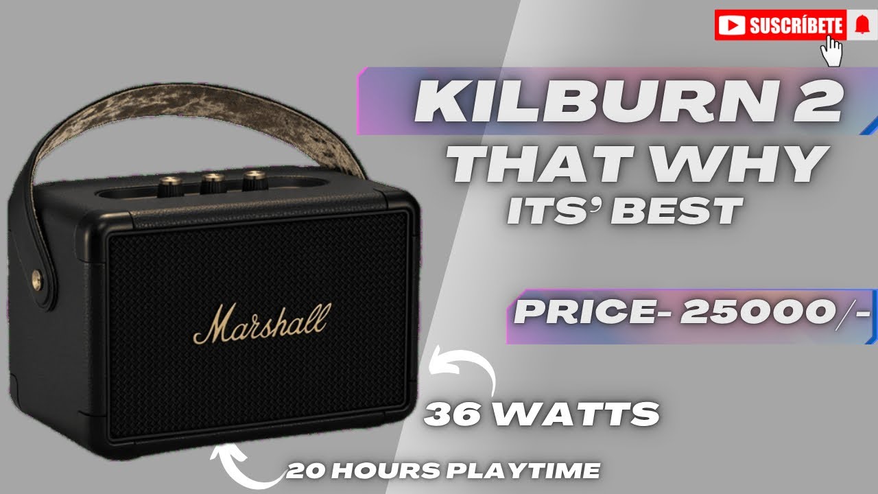 Marshall kilburn 2 speaker review 2026 - YouTube