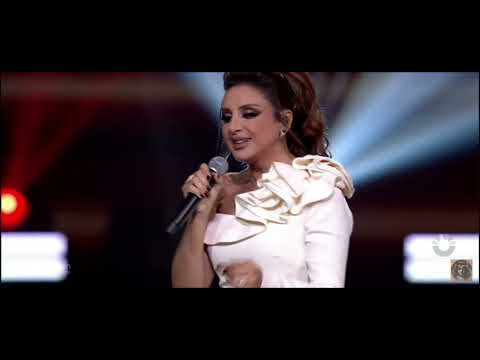     ليلة نجمات العربي 2024 انغام ابو عيون جريئة