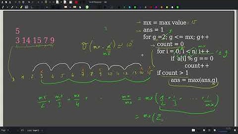 [CSES][Mathematics] Common Divisors