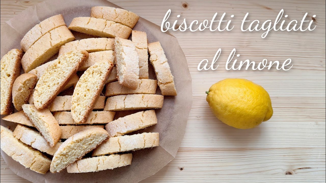 BISCOTTI DELLA NONNA 🍋🍋‍🟩 TAGLIATI AL LIMONE