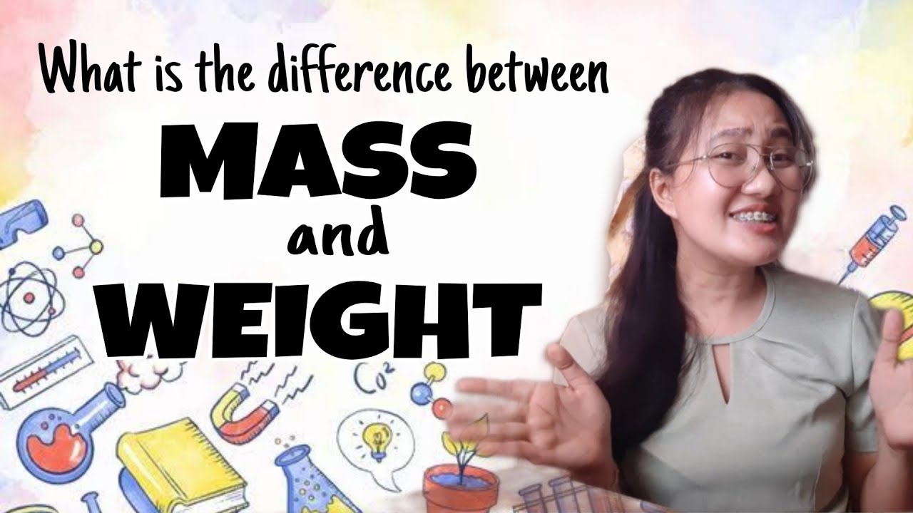 What is the difference between MASS and WEIGHT? - YouTube