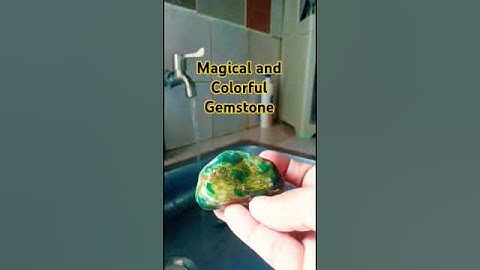 Magical and Colorful Gemstone #crystals #emerald #ruby #gemstone #shortvideo #fyp