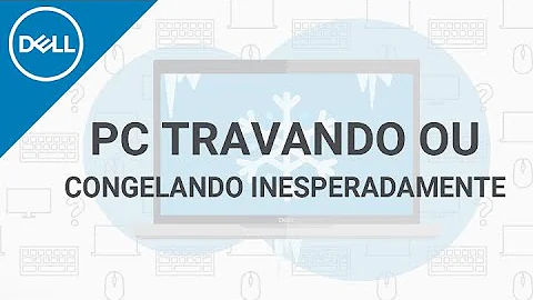 O que fazer quando o notebook trava na tela inicial Dell?