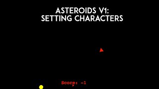 Famous Very basic python game(asteroid v1)- part 1 Profile