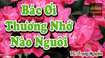 Bác Ơi Thương Nhớ Nào Nguôi Karaoke | Beat Vọng Cổ | Dây Xề (La)