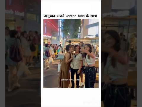 Anushka with korean