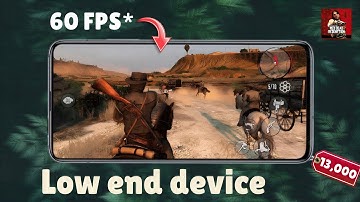 How to Play Red Dead Redemption on low end processor ( Android)