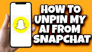 How To Unpin My AI From Snapchat iPhone (2023)