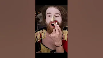 Applying Makeup While Wearing A Labor Simulator 