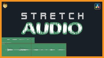 Stretch Audio Like ELASTIC Weave DaVinci Resolve