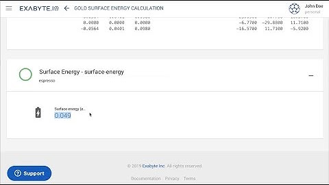 Exabyte.io Tutorial: Calculate Surface Energy
