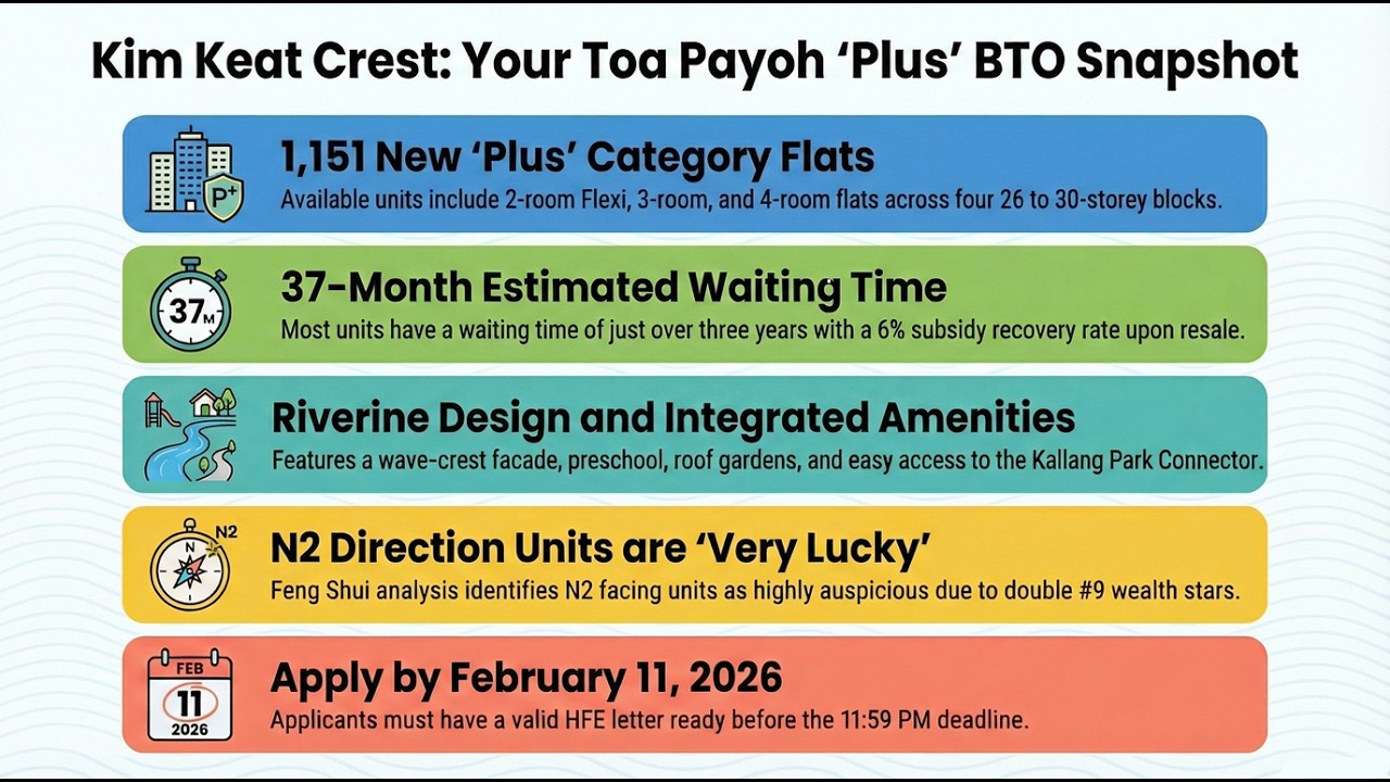 Watch This BEFORE You Apply for Kim Keat Crest (Toa Payoh Plus BTO Feb)!