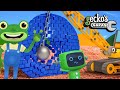 Learning Shapes With A Wrecking Ball Crane | Gecko's Garage | Trucks For Children | Cartoon For Kids
