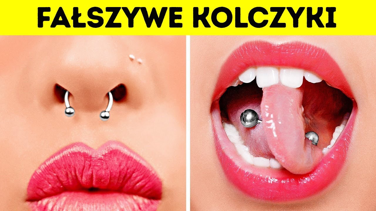 ⁣FAŁSZYWE KOLCZYKI DIY || 31 KREATYWNYCH SZTUCZEK I ROBÓTEK RĘCZNYCH DLA DZIEWCZYN