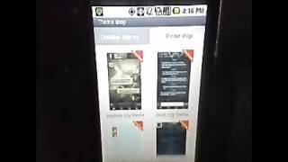 GO SMS PRO On the LG Optimus M screenshot 5