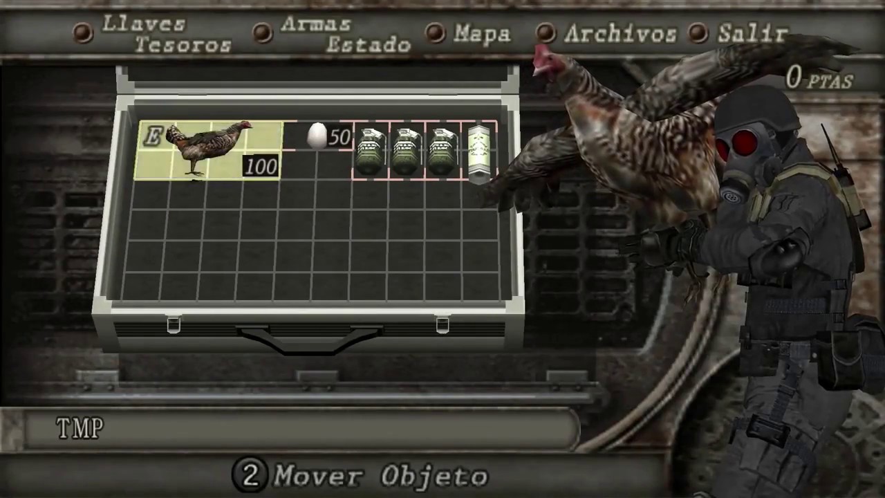 Resident Evil 4 Mod, Gallina, TMP, Hunk.