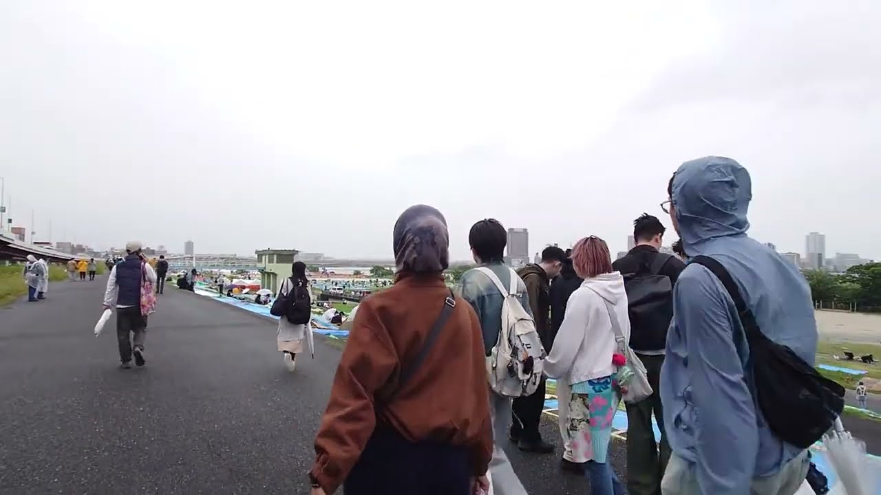 足立の花火 2025（中止）お祭りライブ（アーカイブ）⛩️ 🎆打ち上げ直前ライブ配信‼️18時まで会場の様子を配信します‼️[LIVE #32]