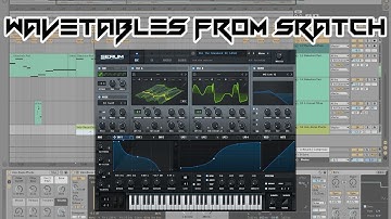 Making WAVETABLES for Xfer Serum from SCRATCH!