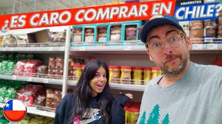 🇪🇸 ESPAÑOLES haciendo la compra en CHILE 🇨🇱 Los SUPERMERCADOS tienen de TODO😱 S10-E4