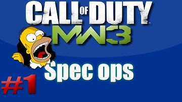 Call of Duty MW3 Ft. Spec Ops with Eletrick Gaming Episode 1