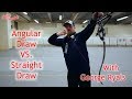 Archery  how to draw back your bow recurve archery angular vs straight