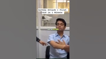 Asthma Attack | First Aid in 1 Minute 