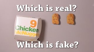 Fun Test Which Is Real? Mcdonalds Chicken Mcnugget Drawing Challenge
