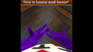 How to beat the maze in gorilla tag! (And become small) #gorillatag #￼totorial #maze #gtag #shorts