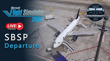 Congonhas Departure  - Fenix A320 #msfs2024 #quest3 #virtualreality #vr