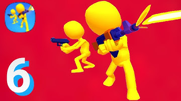 JOIN & STRIKE - gameplay walkthroug PART 6 ( android / ios ) [ STICKMAN SHOOTER GAME ]