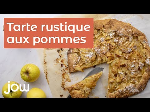 Recette Tarte Rustique Aux Pommes Youtube