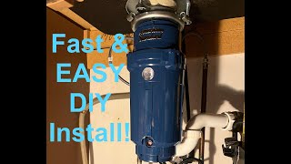 Do NOT call a plumber to do this! How to replace your garbage disposal in 30 minutes or less!