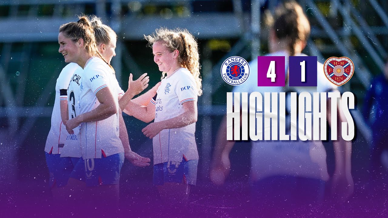 HIGHLIGHTS | Hearts 1-4 Rangers Women | Sky Sports Cup