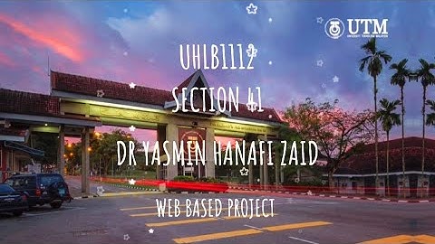 UHLB1112 WEB BASED PROJECT